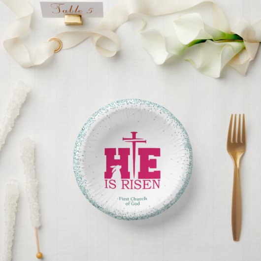 He is Risen! Easter Sunday ペーパーボウル (ウェディング)
