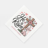 He is Risen! Easter Sunday Paper スタンダードランチョンナプキン (角)