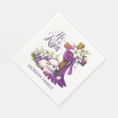 He is Risen! Easter Sunday Paper スタンダードランチョンナプキン (角)