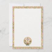 He Is Risen Easter Watercolor Flowers, Religious シーズンカード (裏面)