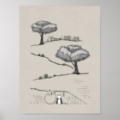 He Is Risen, Empty Tomb, WALL Art, Jesus Print, Je ポスター (正面)