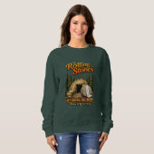 He Is Risen Faith Inspired Rock Style Christian スウェットシャツ (正面フル)