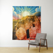 He is Risen - Garden Tomb Jerusalem タペストリー (インサイチュ)