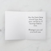 He Is Risen Happy Easter Bulk Cards Church Greet カード (内部)