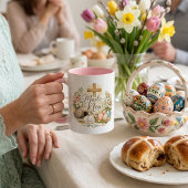 He Is Risen | Made New Christian Easter マグカップ