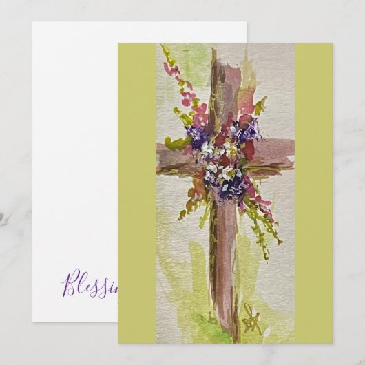 He is Risen Notecard (正面/裏面)