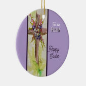 He is Risen Ornament セラミックオーナメント (右)