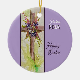 He is Risen Ornament セラミックオーナメント