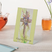 He is Risen Pedestal Sign 台座サイン (インサイチュ)