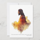 He Is Risen Religious Catholic Easter Non Photo シーズンカード (正面)