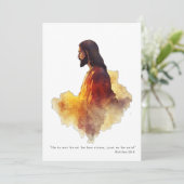 He Is Risen Religious Catholic Easter Non Photo シーズンカード (スタンド正面)