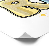 he is risen, retro, vintage ポスター (角)