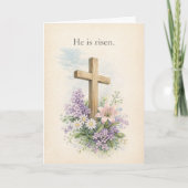 He is Risen...So are Expectations - Easter カード (正面)