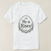 He Is Risen Tシャツ (デザイン正面)