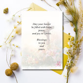 He Is Risen Watercolor Easter Card シーズンカード