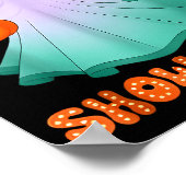 He Life Of A Showghoul Retro Halloween Show Ghosts ポスター (角)