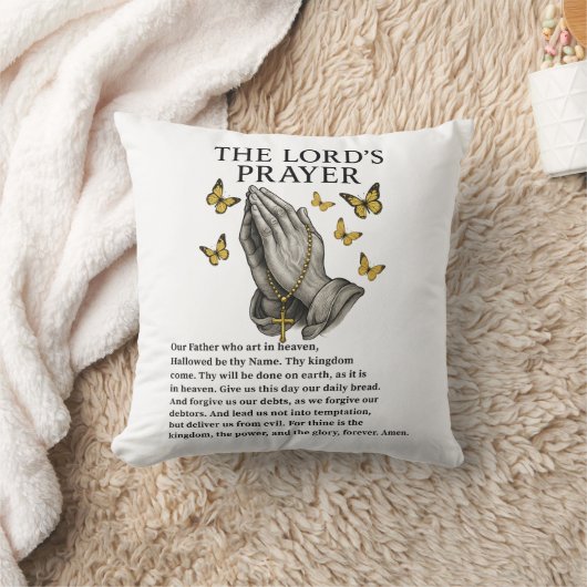 he Lord's Prayer  クッション (ブランケット)