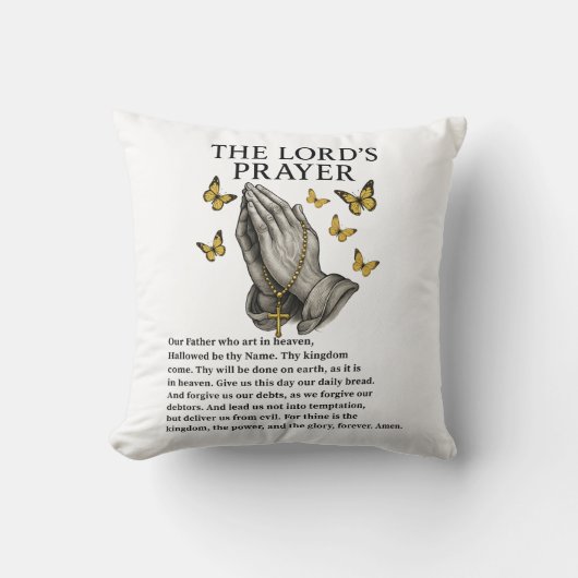 he Lord's Prayer  クッション (正面)