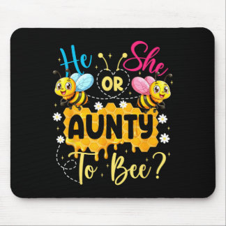 He Or Aunty To Bee 性別発表 アナウンス マウスパッド