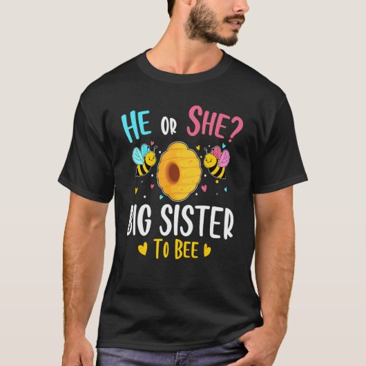 He Or Her Big Sister To Bee Genderベビー翔 Tシャツ (正面)
