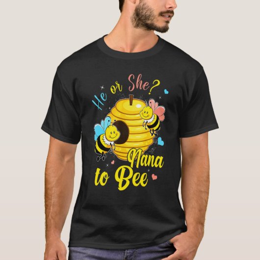 He Or She Nana To Bee性別発表ベビー翔 Tシャツ (正面)