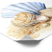 He or She We Shell Sea Gender Reveal Voting ポスター (角)