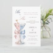 He Or She What Will Tini Be Gender Reveal 招待状 (スタンド正面)