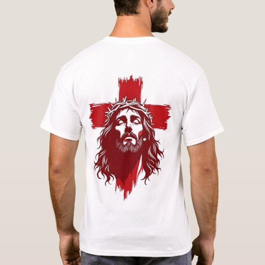 He Paid It All Tシャツ (裏面)