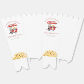 He Popped the Question! Popcorn Bridal Shower フェイバーボックス (見開き)