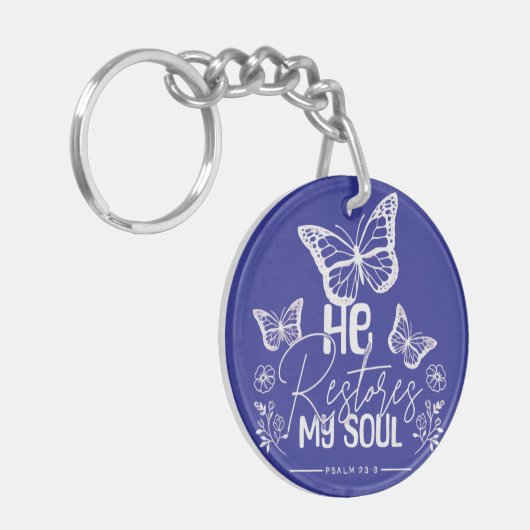 He Restores My Soul キーホルダー (正面左)