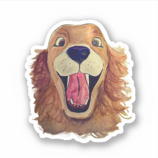 He’s Happy シール (正面)