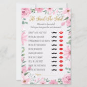 He Said, She Said Love is in Bloom Shower Game (正面)