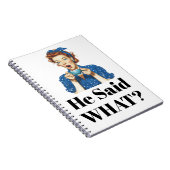 He Said What? Notebook ノートブック (右側)