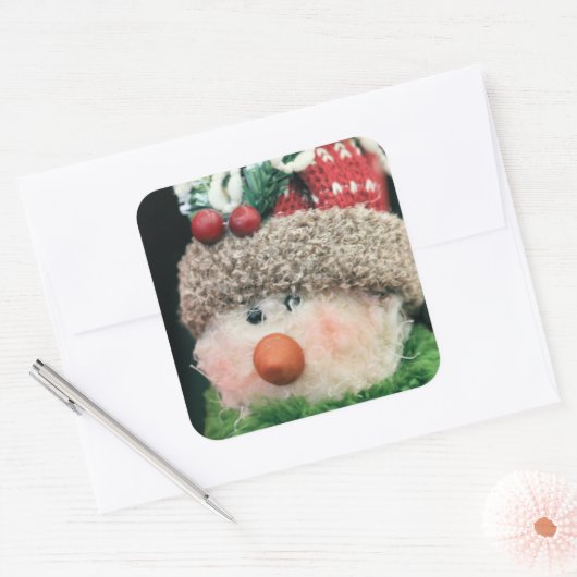 He seems overdressed somehow スクエアシール (封筒)