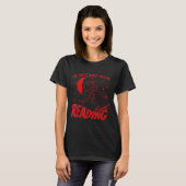 He Sees What You've Been Reading Santa Bookish Chr Tシャツ (正面フル)