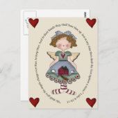 He Shall Give His Angels Charge Over Thee ポストカード (正面/裏面)