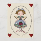 He Shall Give His Angels Charge Over Thee ポストカード (正面)