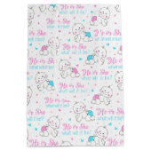 He She新生児 ミディアムペーパーバッグ (裏面)