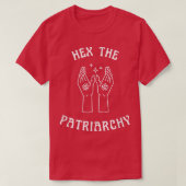 He The Patriarchy Witchcraft Feminism Goth Aesthet Tシャツ (デザイン正面)