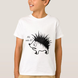 He was it! tシャツ