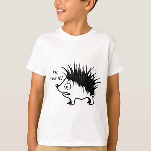 He was it! tシャツ (正面)