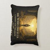 He Who Dwells Psalm 91 Christian Art アクセントクッション (裏面(縦))