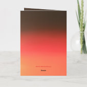 "He who hesitates" (Any) Gift カード (裏面)