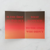 "He who hesitates" (Any) Gift カード (内部)