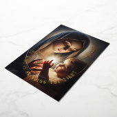 He who is bringing the Light Foil Holiday Card 箔シーズンカード (回転した状態)