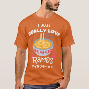 Heaのラーメンが大好き日本のなんだ Tシャツ