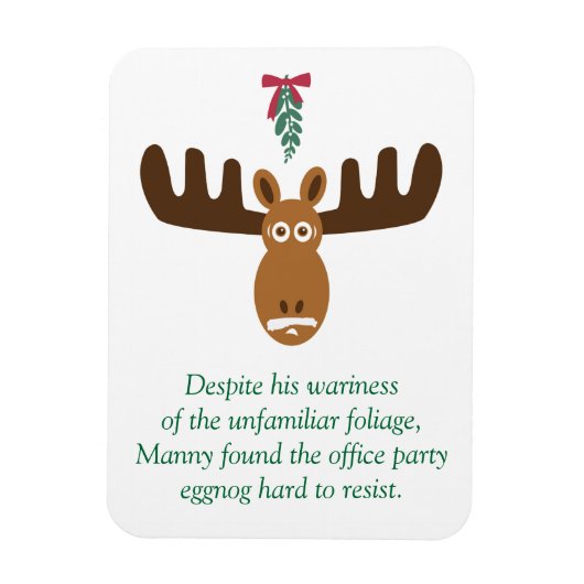 Head_EggnogとMistletoe_Resistへの懸命 マグネット (縦)