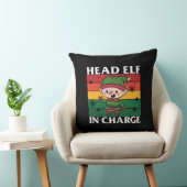 Head Elf In Charge クッション (椅子)