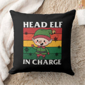 Head Elf In Charge クッション (ブランケット)