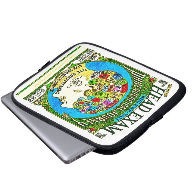 "HEAD~EXAM " ラップトップスリーブ (正面下部)